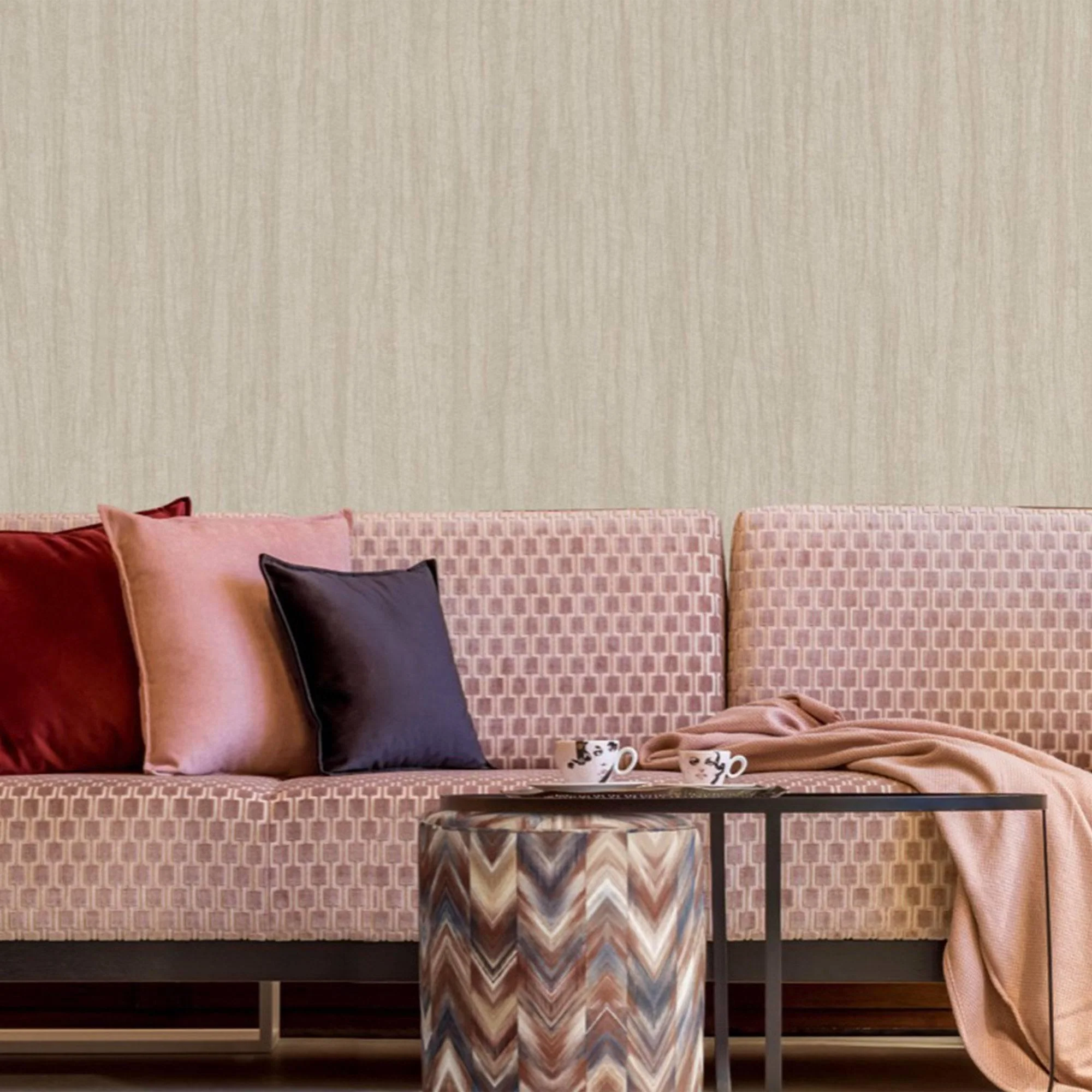 Plain Wallpaper Beige Code 1313-2 - Image 4