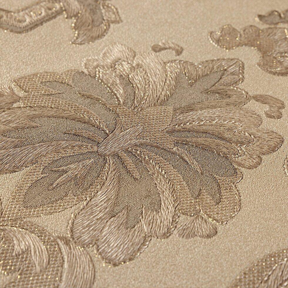 Classic Damask Design Wallpaper Brown Code 1407-4 - Image 5