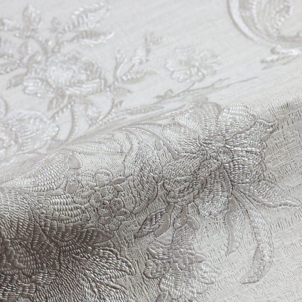 Classical Damask Wallpaper White Code 1310-1 - Image 4