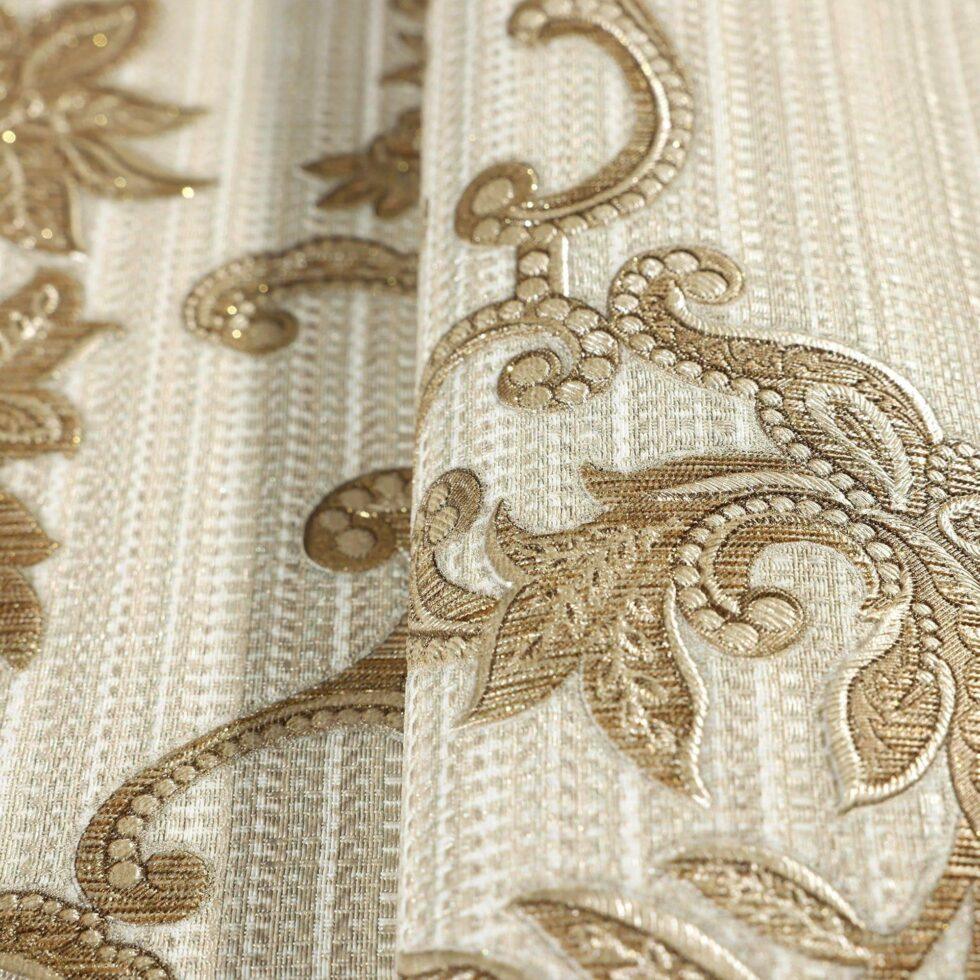 Floral Damask Wallpaper Brown Code 1305-4 - Image 3