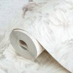 Wallpaper Parrot and Tropical Plant Trend White Code 9905-1