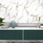 Marble Design Wallpaper White Code 1109-1 - Image 2