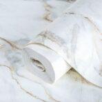 Marble Design Wallpaper White Code 1109-1