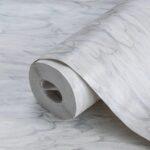 Modern Bird Feather Patterned Wallpaper White Code 9913-1