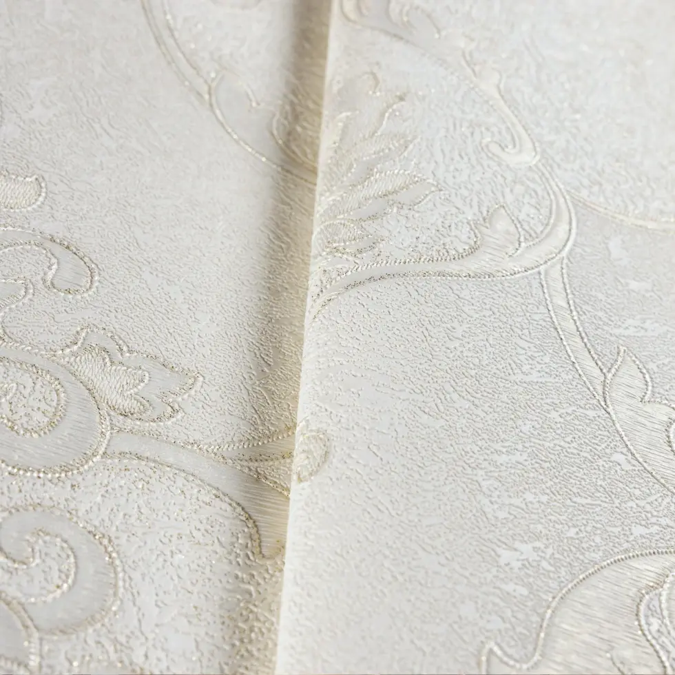 Damask Design Wallpaper Cream Code 1403-1 - Image 4