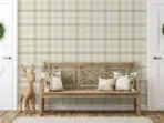 Burberry Textile Inspiration Checkered Pattern Wallpaper Cream Code 3714-1 - Image 3