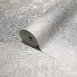 Geometric Modern Design Wallpaper White Code 23209-1