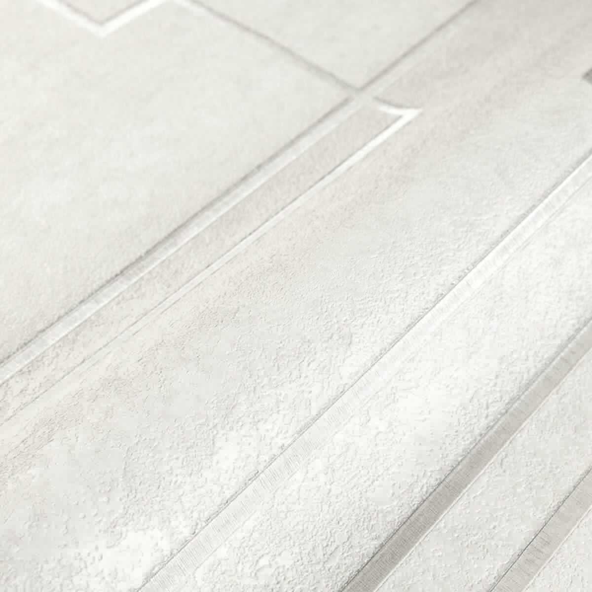 Geometric Wallpaper White Code 1202-1 - Image 3
