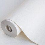 Mica Stone Inspired Plain Texture Wallpaper White Code 3713-1