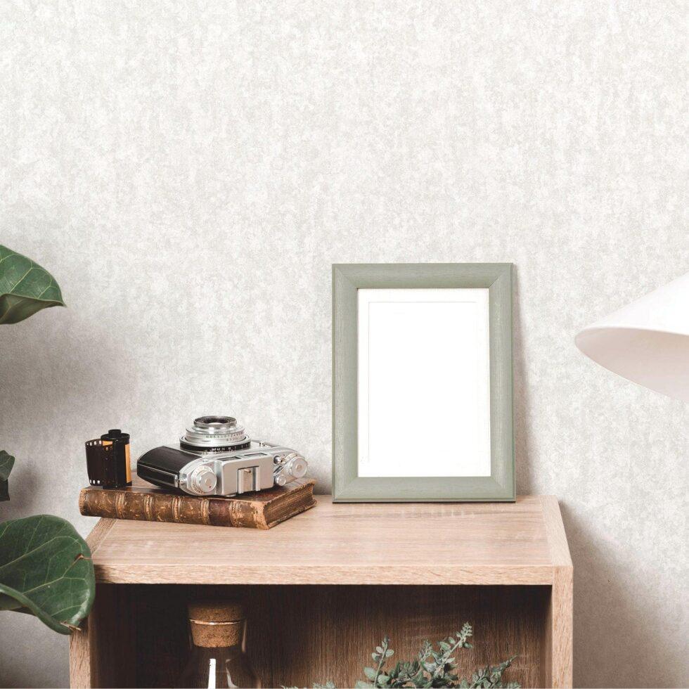 Plain Texture Wallpaper White Code 1203-1 - Image 2