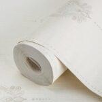 Modern Ordinary Wallpaper White Code 9902-1