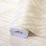 Geometric Wallpaper White Code 1213-1