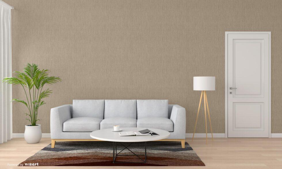 Minimalist textured wallpaper Beige Nescafe Code 5801-6 - Image 2