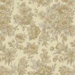 Blooming Roses Floral Pattern Wallpaper Beige Cream Code 5806-1 - Image 5