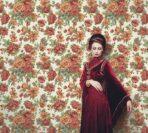 Blooming Roses Floral Pattern Wallpaper Cooper Orange Red Code 5806-5 - Image 2