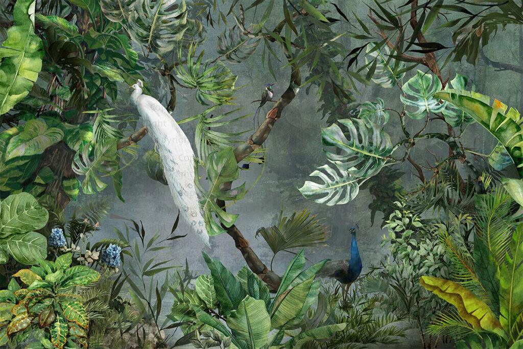 Trend Design, VINYL FABRIC TEXTILE Wall Mural in Different Texture, Code A301. It is produced as ONE PIECE WITHOUT JOINT. - Image 2