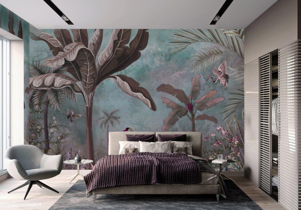 Modern And Stylish Design Vinyl, FABRIC BACK Wall Mural in Different Texture - Code A302 - Image 5