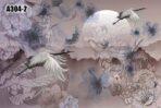 Modern Style Design, VINYL FABRIC TEXTILE Wall Mural in Different Texture, Code A304. It is produced as ONE PIECE WITHOUT JOINT. - Image 3