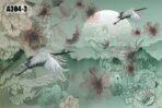 Modern Style Design, VINYL FABRIC TEXTILE Wall Mural in Different Texture, Code A304. It is produced as ONE PIECE WITHOUT JOINT. - Image 4