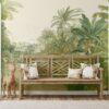 Amazon Forests Design MURAL WALLPAPER, Available in Various Paper Texture, Code A308. It is Produced as 105 CM WIDE ROLL PANELS. - Image 5