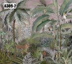 Leopard Pattern Design, VINYL FABRIC TEXTILE Wall Mural in Different Texture, Code A309. It is produced as ONE PIECE WITHOUT JOINT. - Image 3