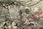 Tiger Design MURAL WALLPAPER, Available in Various Paper Texture, Code A311. It is Produced as 105 CM WIDE ROLL PANELS.