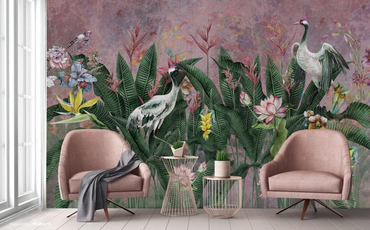 Trend Poster Design, VINYL FABRIC TEXTILE Wall Mural in Different Texture, Code A314. It is produced as ONE PIECE WITHOUT JOINT. - Image 7