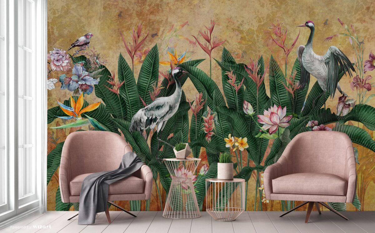 Trend Poster Design, VINYL FABRIC TEXTILE Wall Mural in Different Texture, Code A314. It is produced as ONE PIECE WITHOUT JOINT. - Image 8