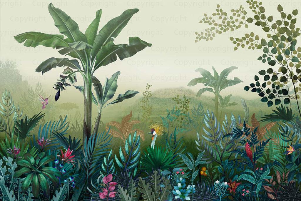 Attracting MURAL WALLPAPER, Available in Various Paper Texture, Code A320. It is Produced as 105 CM WIDE ROLL PANELS.