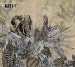 Amazon Poster with Original Design, VINYL FABRIC TEXTILE Wall Mural in Different Texture, Code A321. It is produced as ONE PIECE WITHOUT JOINT. - Image 2
