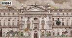 Zoo Pattern Design, VINYL FABRIC TEXTILE Wall Mural in Different Texture, Code FJ308.  It is produced as ONE PIECE WITHOUT JOINT. - Image 2