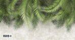 Palm Leaves Pattern Design Mural WALLPAPER, Available in various Paper Texture, Code FJ312. It is Produced as 105 CM Wide Roll Panels. - Image 2