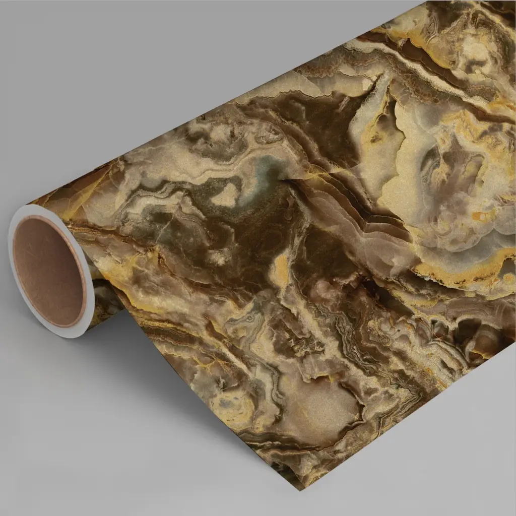 Marble Finish Design Mural WALLPAPER, Available in various Paper Texture, Code FJ319. It is Produced as 105 cm Wide Roll Panels. - Image 8