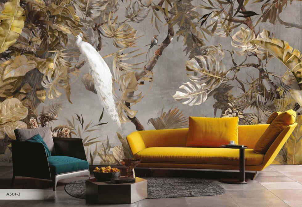 Trend Design Vinyl, FABRIC BACK Wall Mural in Different Texture - Code A301 - Image 6