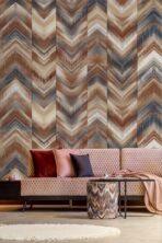Geometric Design Pattern Mural WALLPAPER, Available in various Paper Texture,  Code FJ313. It is Produced as 105 CM Wide Roll Panels. - Image 6