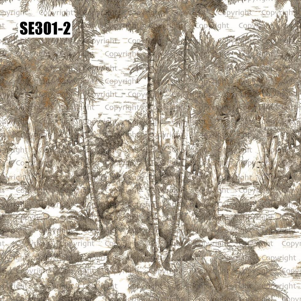 Jungle Design Mural WALLPAPER in Different Texture - Code SE301 - Image 3