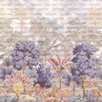 Colorful Jungle Design MURAL WALLPAPER, Available in Various Paper Texture, Code SE304. It is Produced as 105 CM WIDE ROLL PANELS.