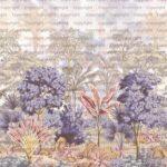 Colorful Jungle Design MURAL WALLPAPER, Available in Various Paper Texture, Code SE304. It is Produced as 105 CM WIDE ROLL PANELS.