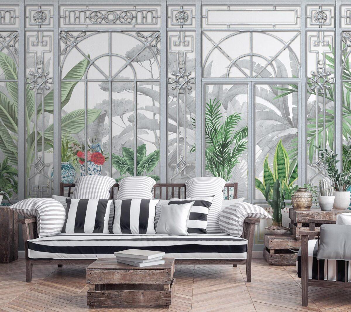 Modern Design MURAL WALLPAPER, Available in Various Paper Texture, Code SE305. It is Produced as 105 CM WIDE ROLL PANELS. - Image 6
