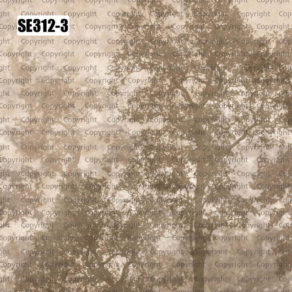 Tree Design Embossed Vinyl, Fabric Back Wall Mural in Different Texture - Code SE312 - Image 4