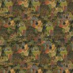 Abstract Colorful Nature Design, VINYL FABRIC TEXTILE Wall Mural in Different Texture, Code SE314. It is produced as ONE PIECE WITHOUT JOINT. - Image 2