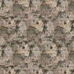 Abstract Colorful Nature Design, VINYL FABRIC TEXTILE Wall Mural in Different Texture, Code SE314. It is produced as ONE PIECE WITHOUT JOINT. - Image 3