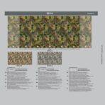 Abstract Colorful Nature Design MURAL WALLPAPER, Available in Various Paper Texture, Code SE314. It is Produced as 105 CM WIDE ROLL PANELS. - Image 7