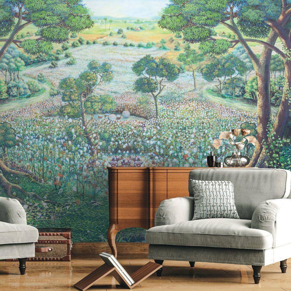 Nature Design Mural WALLPAPER in Different Texture Code SE319 - Image 6