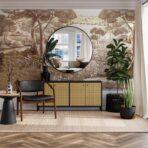 Nature Design, VINYL FABRIC TEXTILE Wall Mural in Different Texture, Code SE319. It is produced as ONE PIECE WITHOUT JOINT. - Image 6
