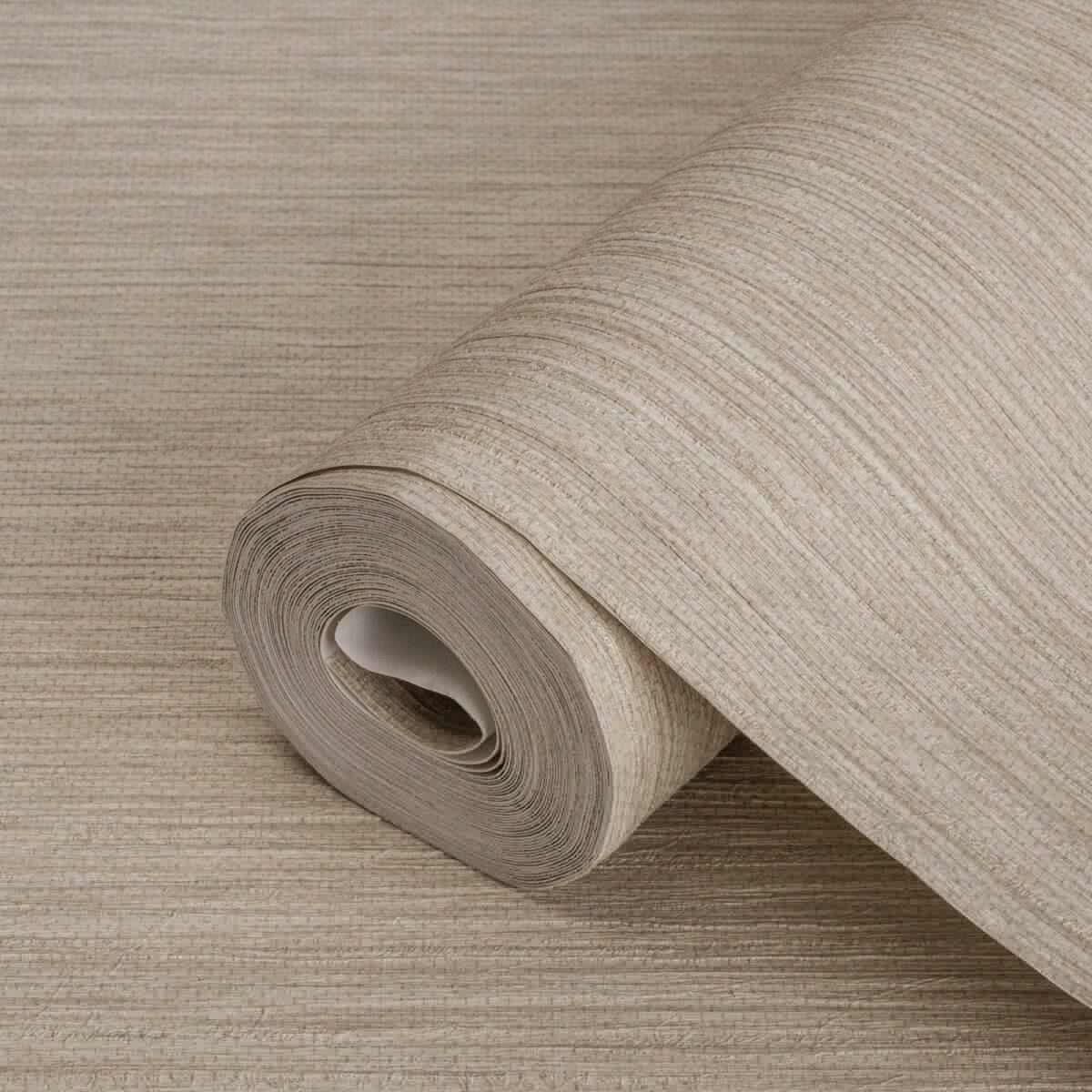 Minimalist textured wallpaper Beige Nescafe Code 5801-6 - Image 1