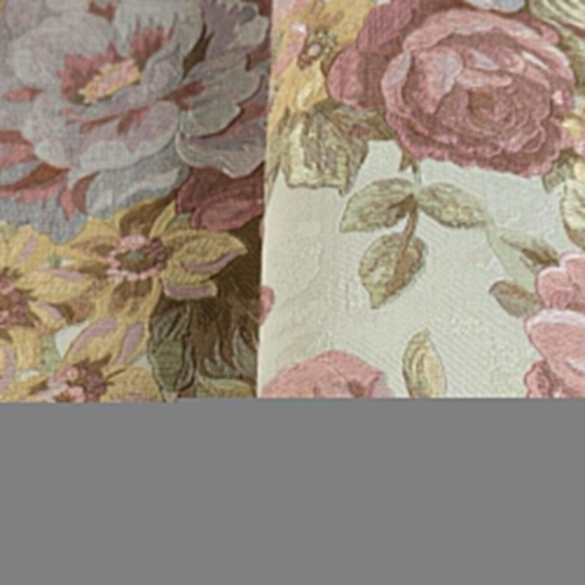 Blooming Roses Floral Pattern Wallpaper Blue Light Purple Code 5806-4 - Image 3