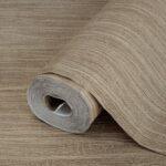 Textured Plain Wallpaper Brown Code 6807-4