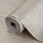 Textured Plain Wallpaper Beige Code 6801-4