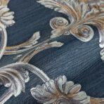 Damask Rich Ornament Wallpaper Blue Brown Code 6808-5 - Image 4